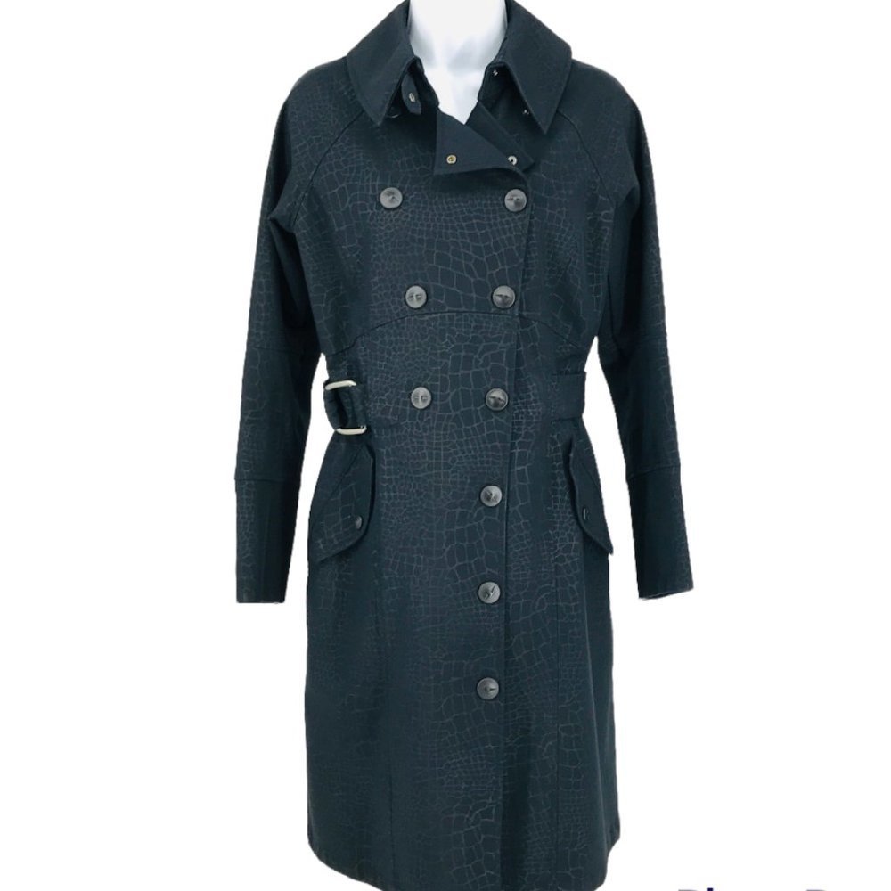COLUMBIA TITANIUM OMNI SHIELD WOMENS TRENCH COAT BLACK